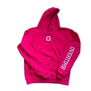 Overtime Pink Basketball Hoodie EUC Size YXL